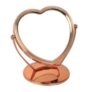 Cosmetic Makeup Mirror, Maple Leaf Table Mirror, Love Shape