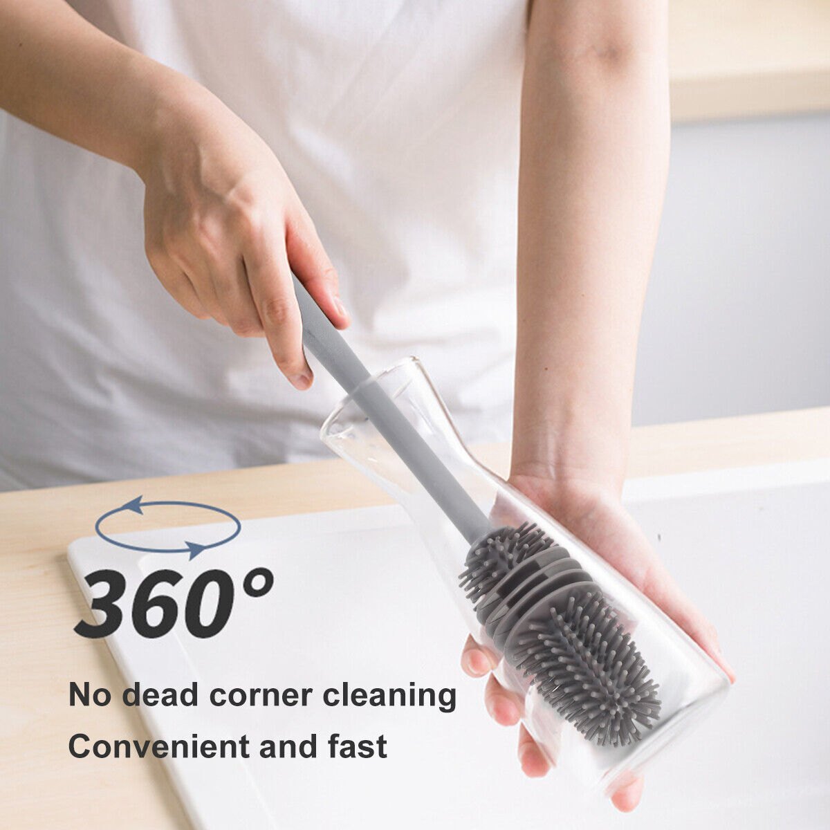 Silicone Bottle Cleaning Brush Bottle Cleaner for Washing Baby Bottles Handle Brush | Online Shopping in Bangladesh I পাইকারী ও খুচরা পণ্যের বিশ্বস্ত প্রতিষ্ঠান। 01735228855
